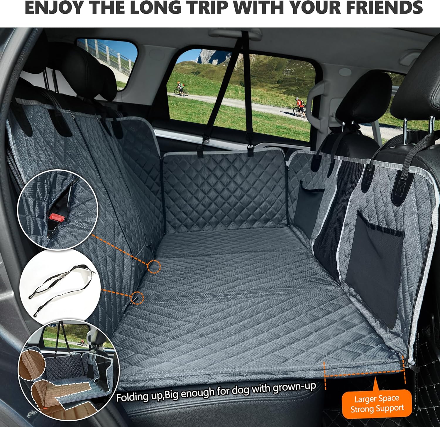 Asiento Cama de Seguridad para Coche