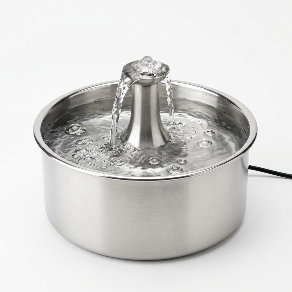 Fuente de agua para gatos